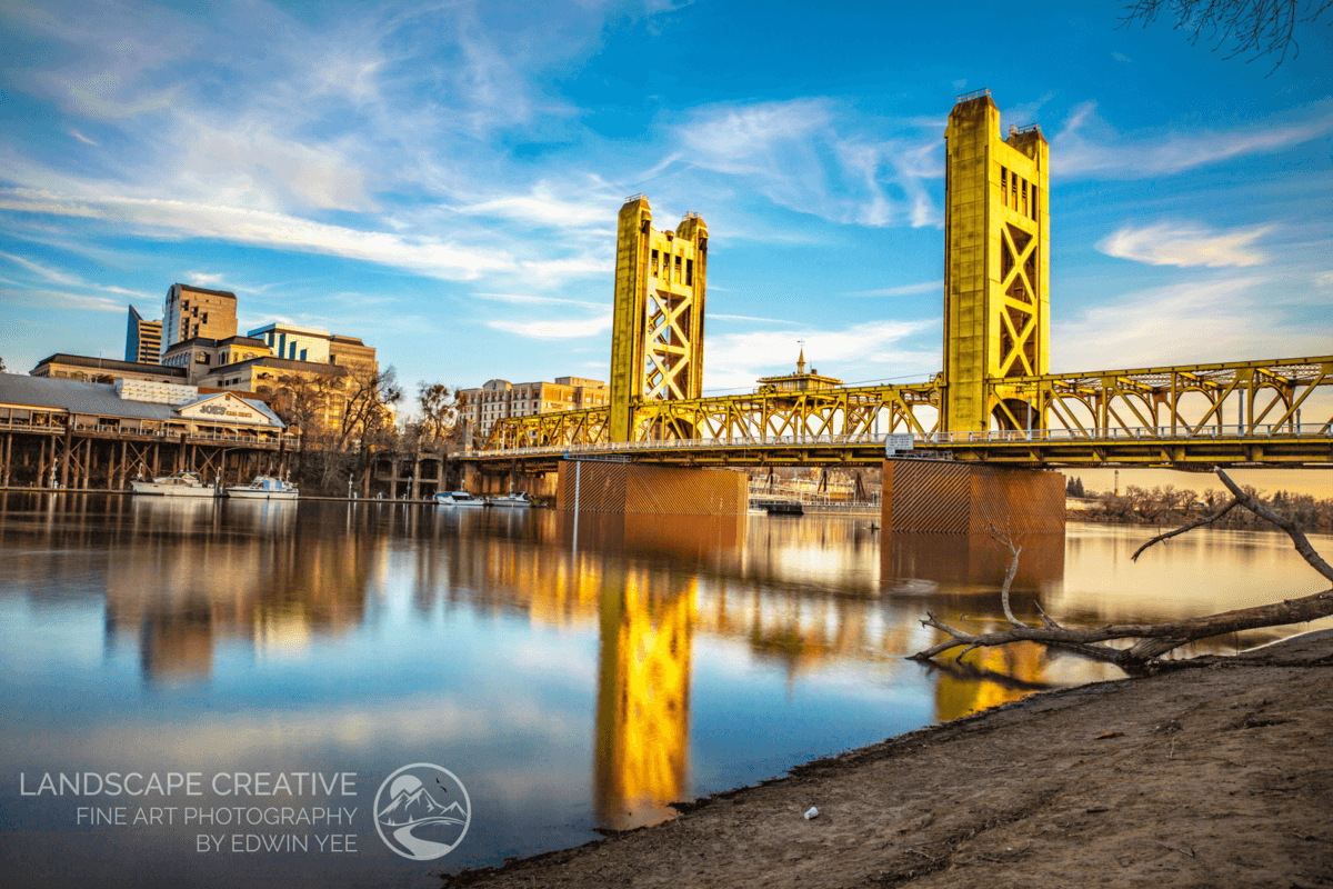 Reflections of Gold: Tower Bridge 